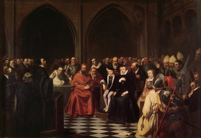 Le Colloque de Poissy en 1561, 1840 - Joseph Nicolas Robert Fleury